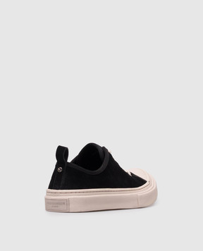 Ann Demeulemeester Черные замшевые кеды Halli B0014076LT199