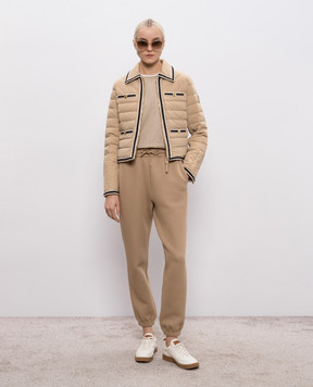 Mackage Бежевая пуховая куртка PETUNIA PETUNIA