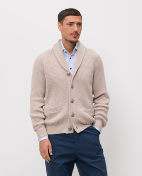 Brunello Cucinelli Бежевый кардиган MNI708606