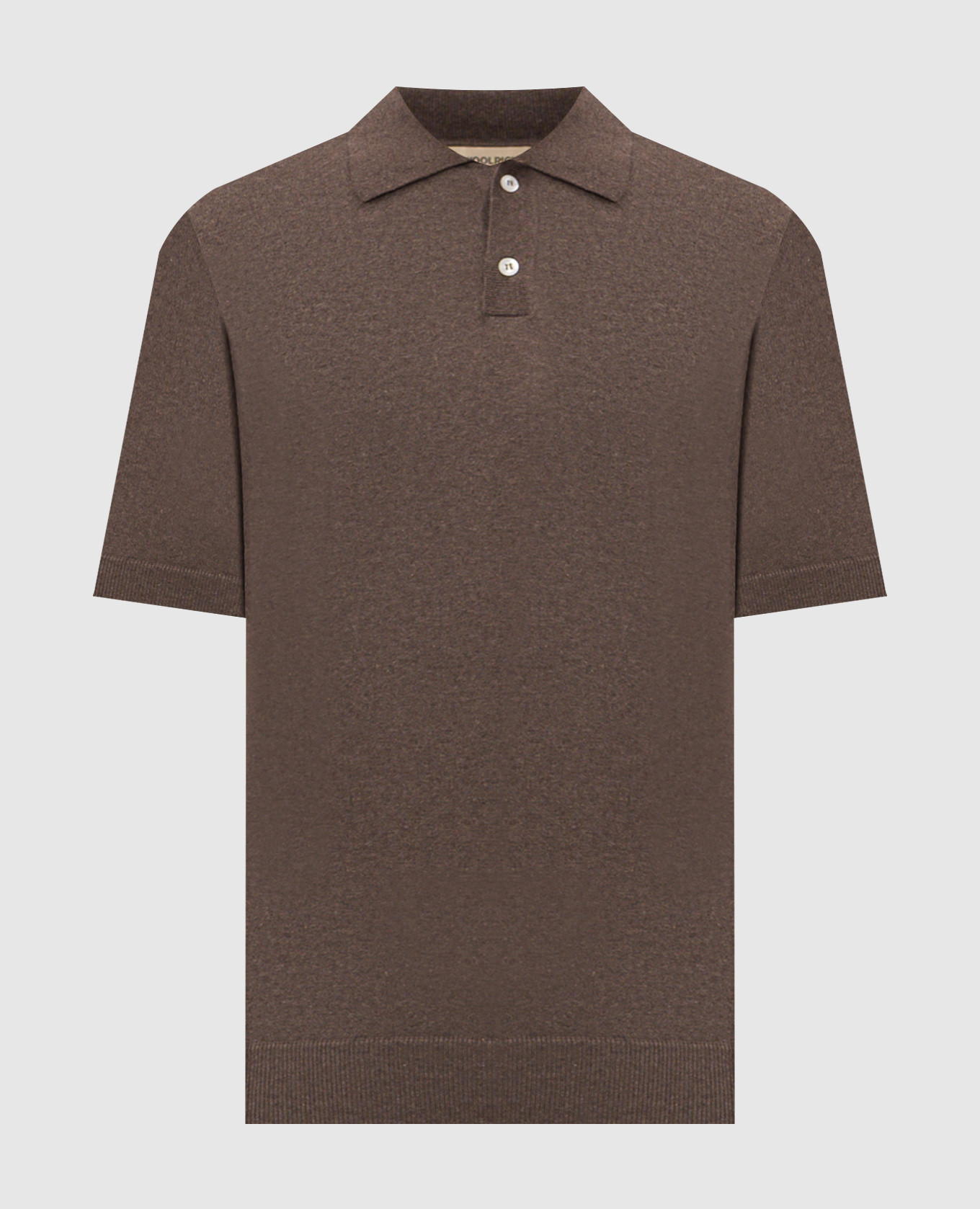 Коричневое поло