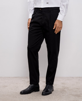 Brunello Cucinelli Черные штаны M289LE1450