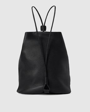 The Row Чорний шкіряний рюкзак Joe W1632L129