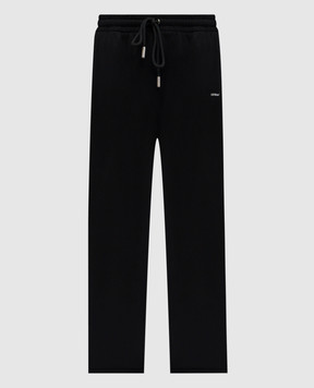 Off-White Чорні спортивні штани Scribble 44MCH05AF5F002