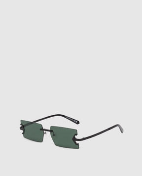 Off-White Черные очки Surprise OERI155F25MET001