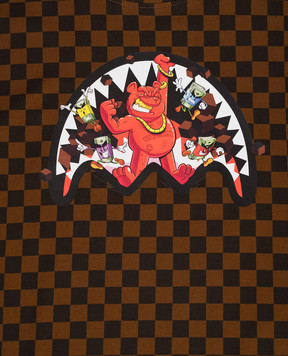 Sprayground Дитяча коричнева футболка Get Out Bear SPY1424