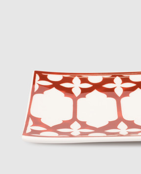 Geminiano Cozzi 1765 Біла прямокутна тарілка для закусок Venezia LGCMI29359074