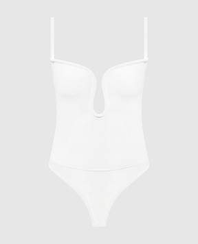 Herve Leger Біле боді Jules 46HMB1498680