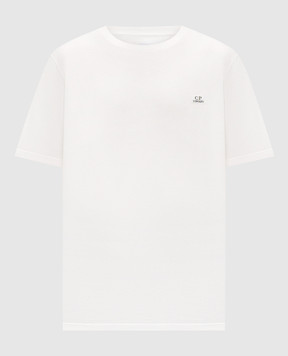 C.P. Company Біла футболка з логотипом MTS726A005100W