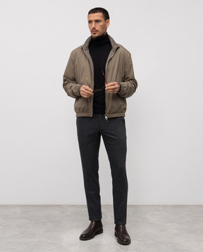 Loro Piana Чорний гольф з кашеміру FAF9161