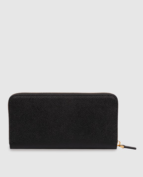 Valentino Черный кожаный кошелек VLogo Signature 9W2P0BB3SNP