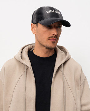 A Cold Wall Черная кепка с вышивкой логотипа ACWUA239