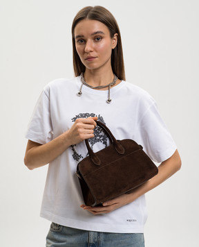 Babe Pay Pls Коричнева замшева сумка 6244