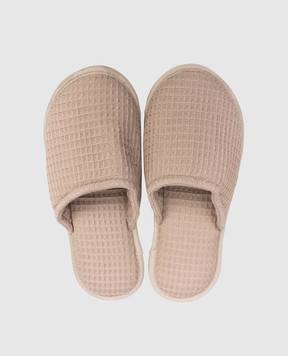 L'Appartement Коричневі капці Mia MIASLIPPERS