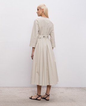 Max Mara Сіра сукня міді GIORNO SMMGIORNO