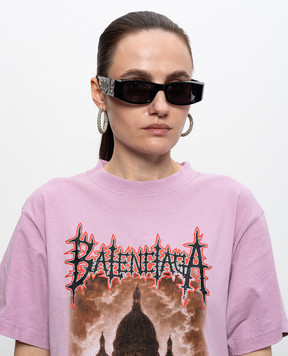 Palm Angels Чорні сонцезахисні окуляри Angel PA1020100751