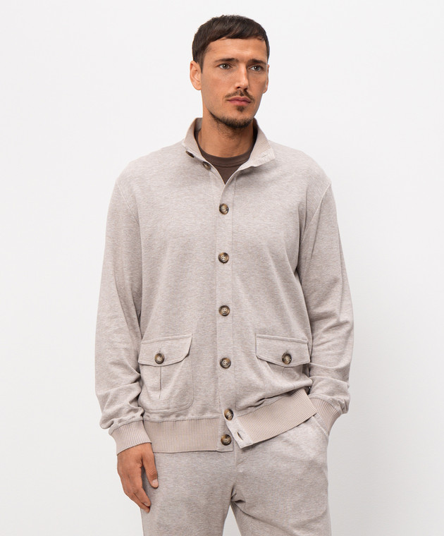 Pini Parma Бежевий кардиган CARDLIJERTAU зображення 3