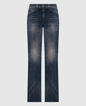 AMIRI Синие джинсы с винтажным эффектом AW426JE006