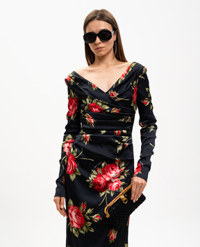 Dolce&Gabbana Чорний клатч Amanda BB7920A0699