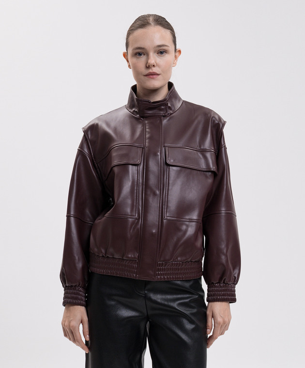 Twinset Бордовая куртка 262TT2060 изображение 3