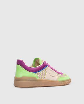 Valentino Зеленые комбинированные кроссовки Upvillage 8W2S0IL9VUY
