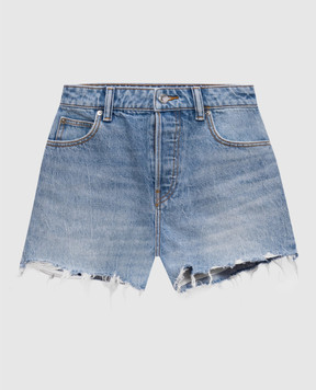 Alexander Wang Сині шорти з проріхами 4DC2264164