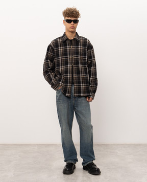 Vetements Рубашка в клетку MH27SH062BC