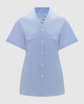 Maison Margiela MM6 Блакитна сорочка S62DR0008M35861