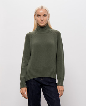 Allude Зелений светр з вовни і кашеміру 26517104