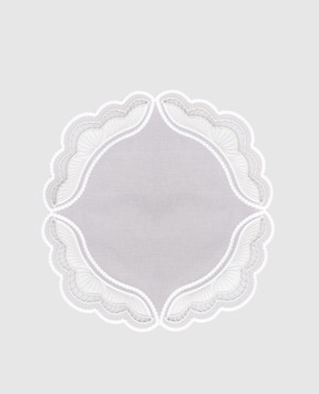 Truffle Bee Серый столовый коврик Oyster из льна LP01C11S7