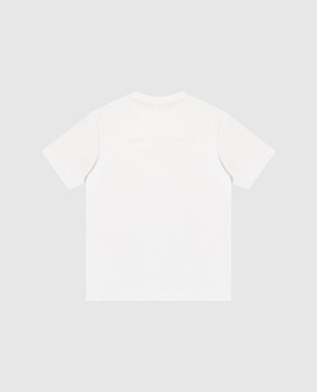 Dolce&Gabbana Дитяча біла футболка з логотипом L4JTHUG7P1Y812+