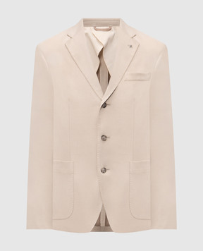 Peserico Бежевий піджак з вовною R5100908274