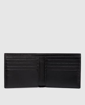 Balenciaga Черный кожаный портмоне с логотипом 5945491IZI3