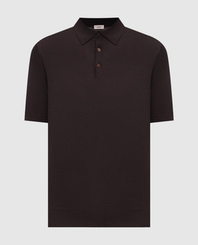 Agnona Коричневе поло з вовни K311U150B1812