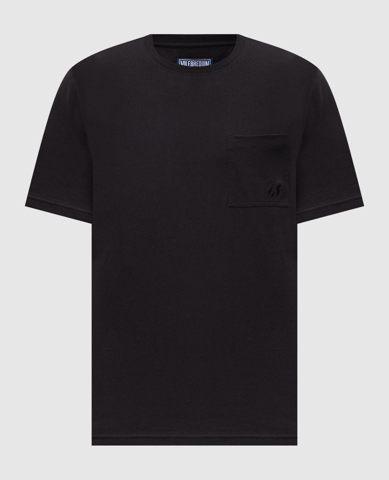 Черная футболка Titan с вышивкой эмблемы