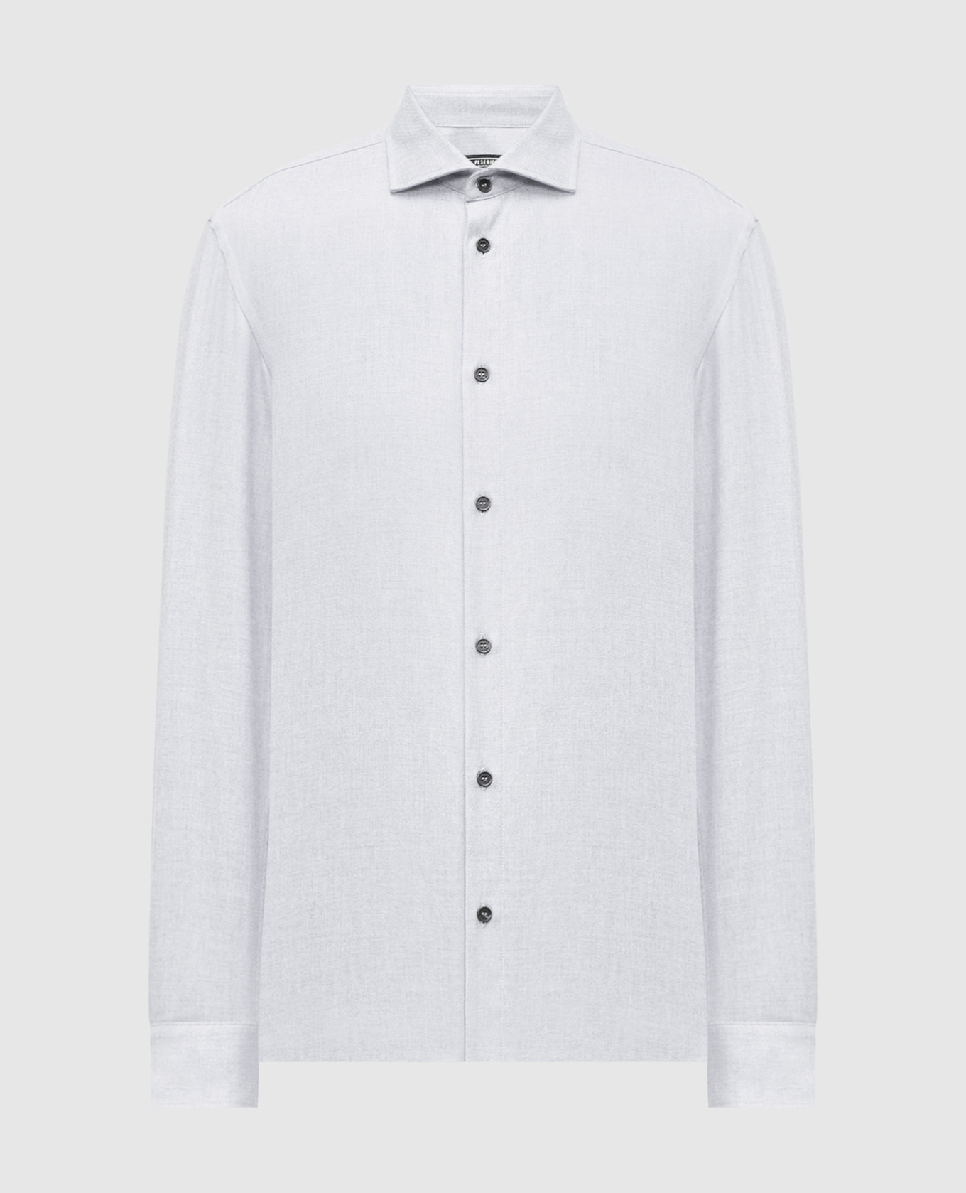 Голубая рубашка из хлопка