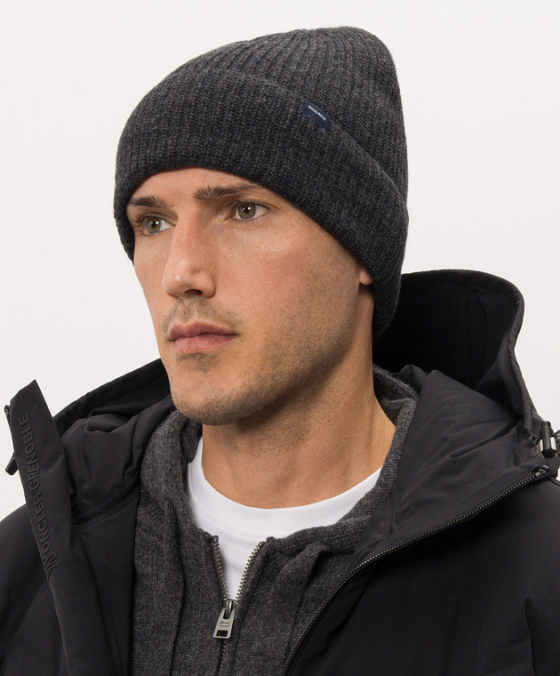 Woolrich Серая шапка с шерстью CFWOAC0331MBUF0659 изображение 2
