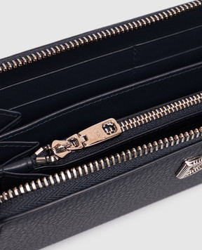 Dolce&Gabbana Синий кожаный кошелек BP1672A0370