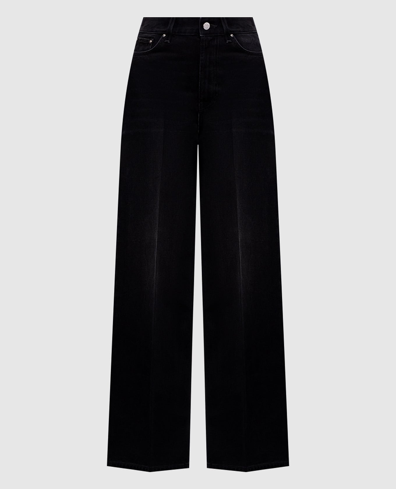 Черные джинсы с патчем