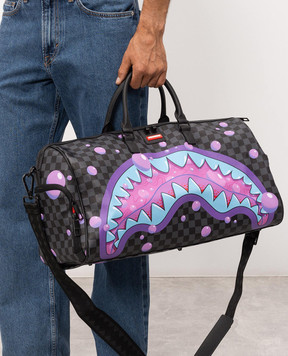 Sprayground Дитяча сіра дорожня сума PURPLE SLIME SHARK 910D8953NSZ