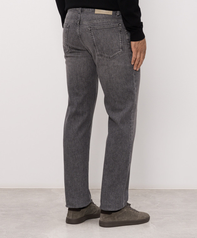 Trussardi Сірі джинси з патчем P403HD04945NMJ380D50 зображення 3
