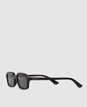 Alexander McQueen Черные очки с принтом логотипа 861658J0749