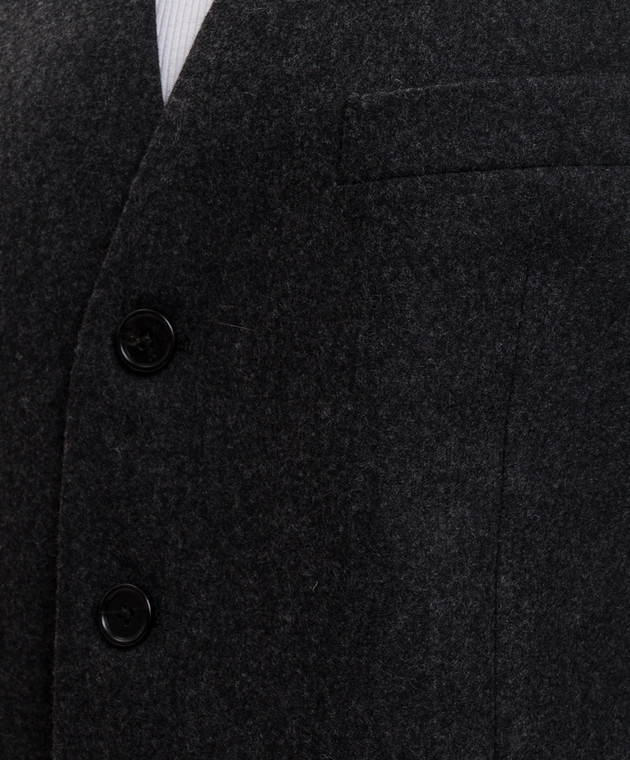Jil Sander Сірий жакет з вовни J02BN0261J40333 зображення 5
