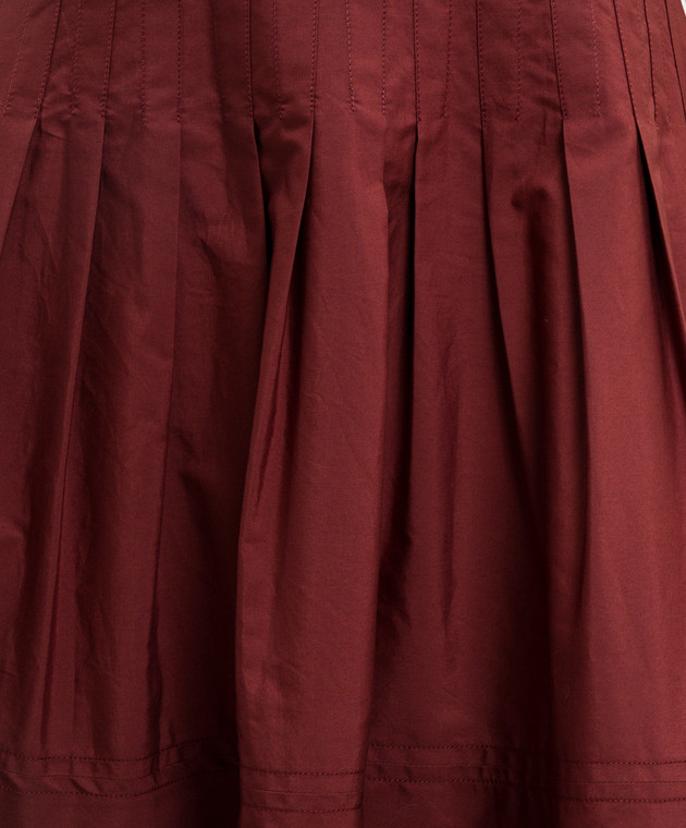 Max Mara Терракотовое платье FELTRE MSTFELTRE изображение 5