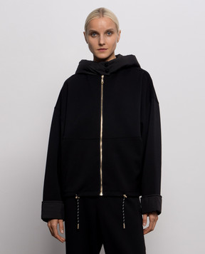 Twinset Чорна спортивна куртка 262LI2LAA