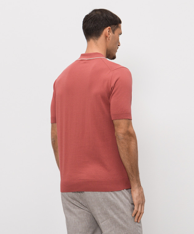 Peserico Рожеве поло R59476F149173N зображення 4