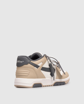 Off-White Шкіряні кросівки Out Of Office OMIA189S26LEA003