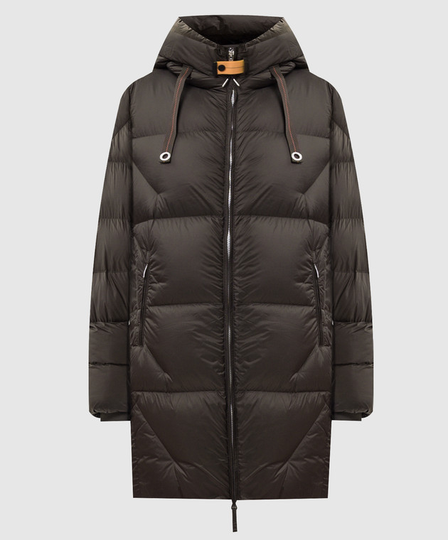 Parajumpers Пуховик цвета хаки Janet 26WPWPUHY33