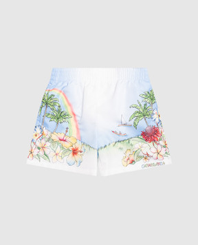 Casablanca Детские шорты для плавания Aloha KSP26TR06302EXBC