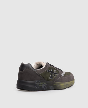 Premiata Детские комбинированные кроссовки Demi 322394613640