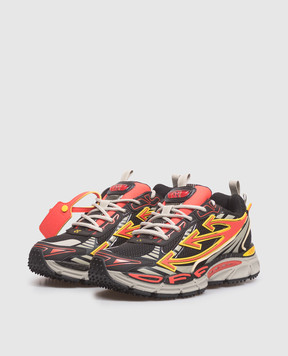 Off-White Черные кроссовки Be Right Back OMIA295S26FAB005